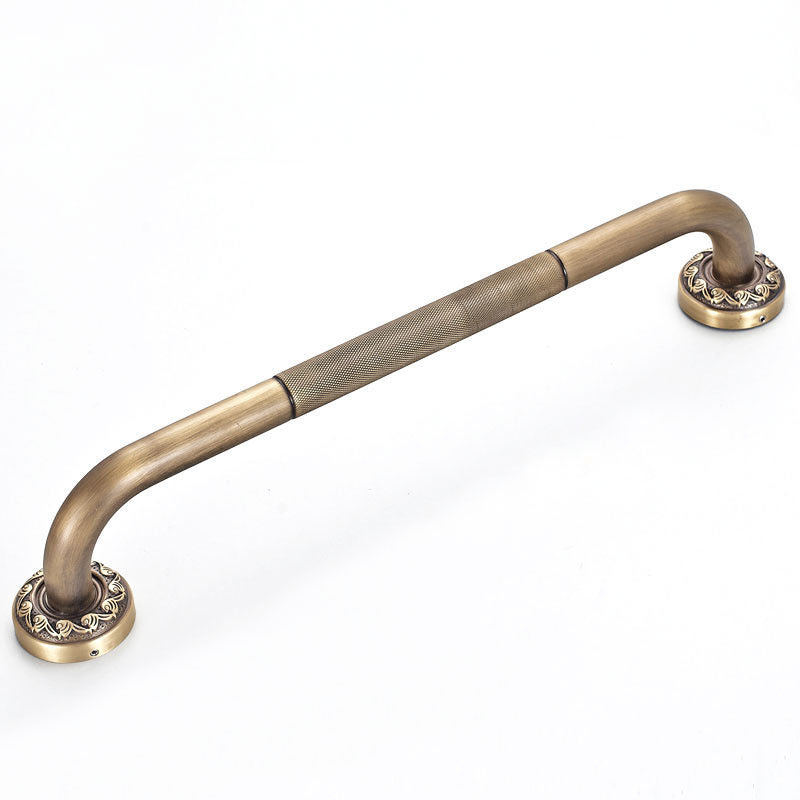 Towel Rack Bathroom Pendant Copper Material European Retro Antique Bathroom Towel Rack