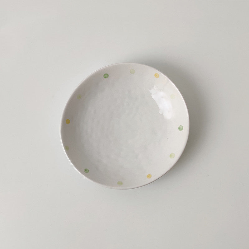 Dot Ceramic Plate Set